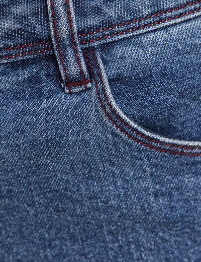 Jean standard denim stone femme