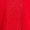 Pull manches longues rouge femme