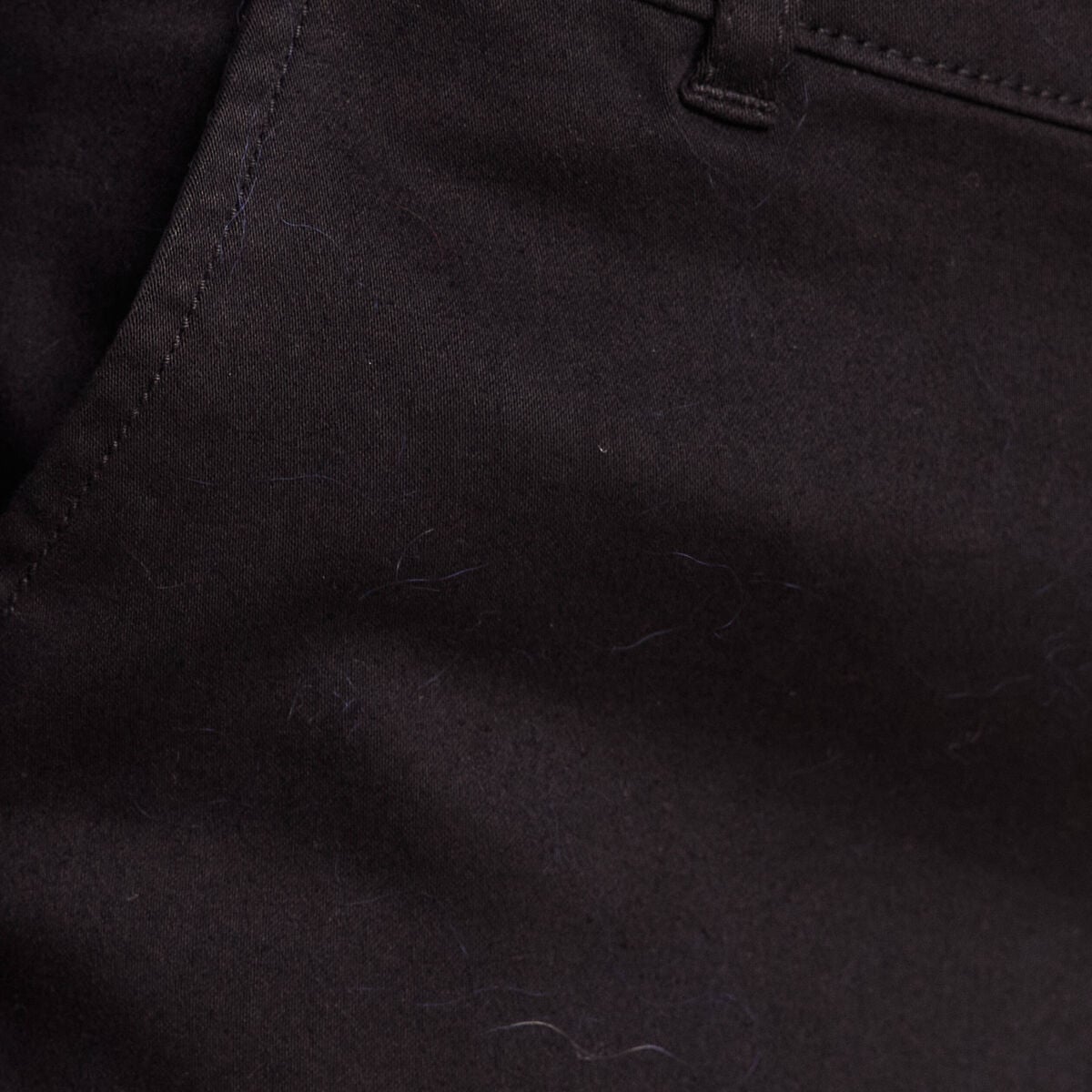 Jean large noir femme