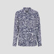 Veste droite boutonnée ecru femme
