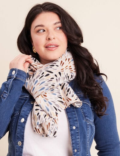 &Eacute;tole multicolore femme