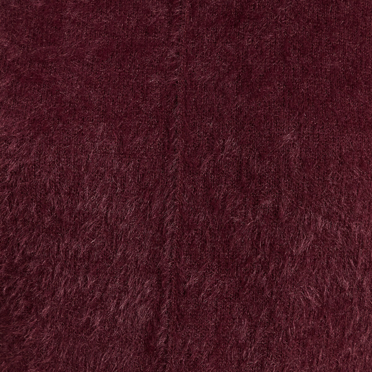 Pull manches longues bordeaux femme