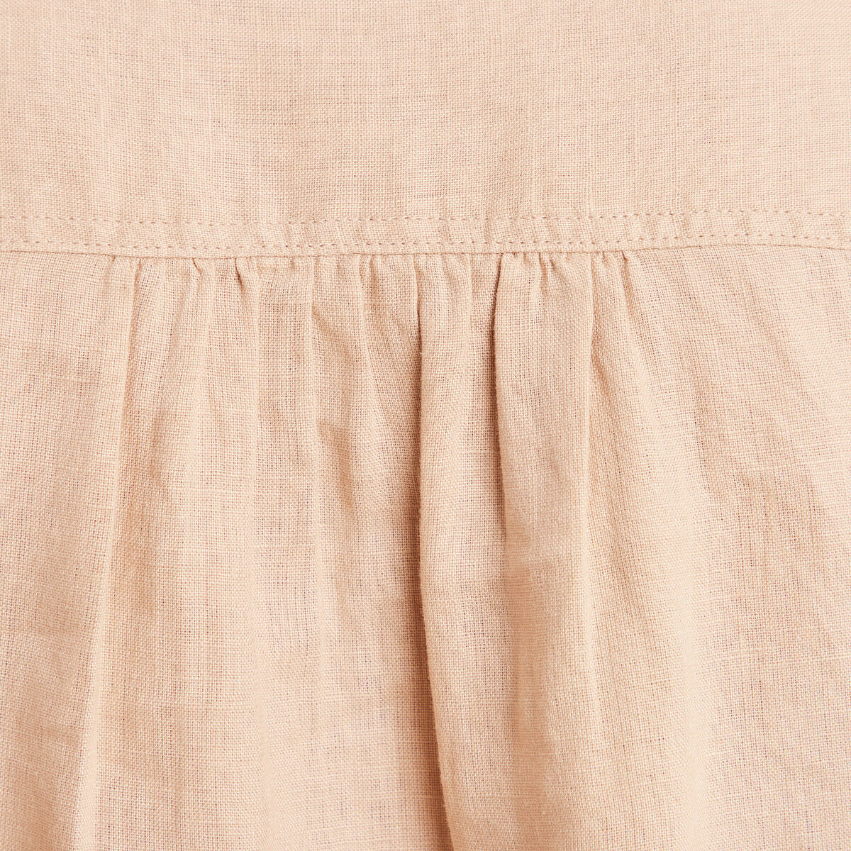 Chemise manches 3/4 sable femme