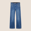 Jean magique L'Unique coupe bootcut denim stone femme