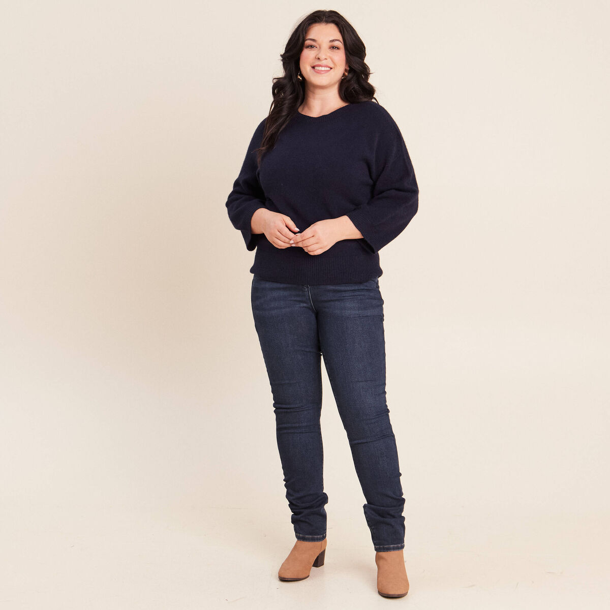 Jean magique Le Chaud denim brut femme