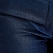 Pantalon ajusté aspect irisé bleu foncé femme