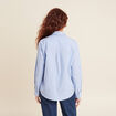 Chemise manches longues strass couleur argent femme