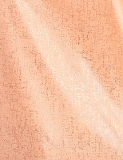 T-shirt manches courtes rose saumon femme