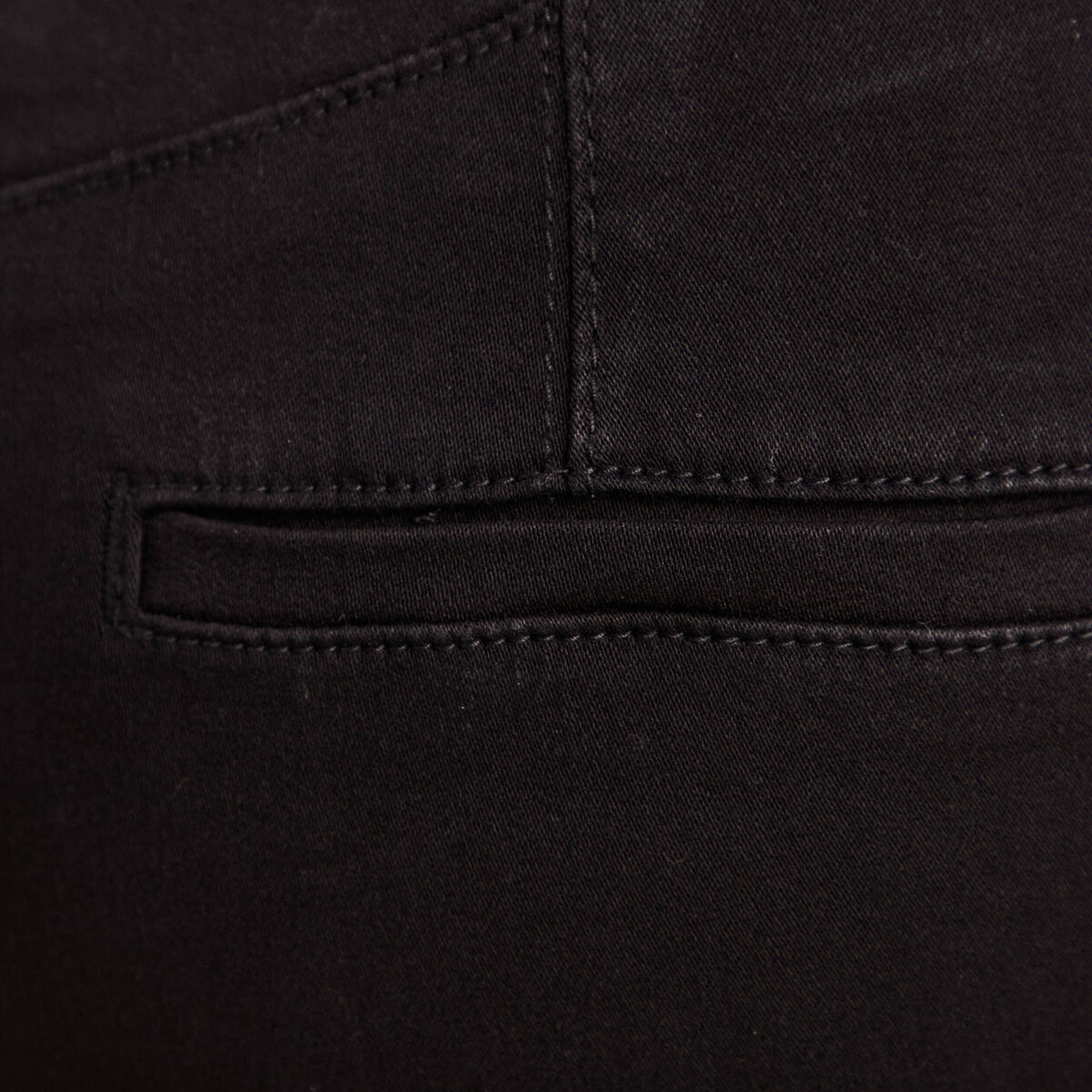 Pantalon bootcut à pont noir femme