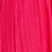Robe longue droite fluide rose fushia femme