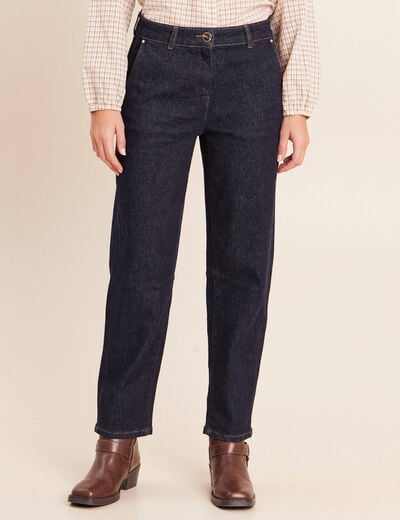 Jean denim brut femme