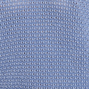 Pull manches longues col en V bleu ciel femme