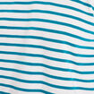 T-shirt manches 3/4 vert canard femme