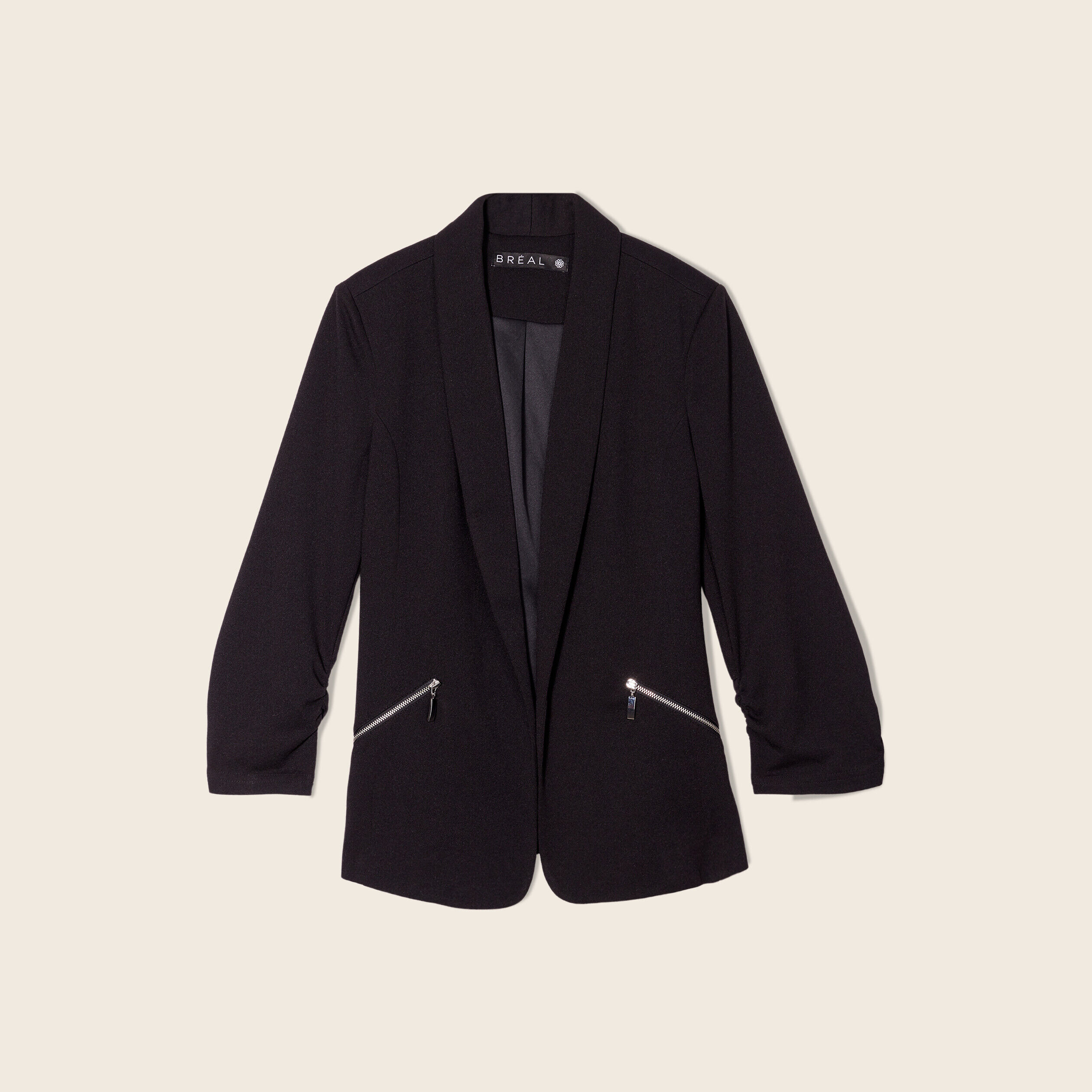 Vestes tailleur femme Noir Breal