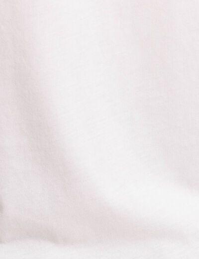 T-shirt manches courtes ecru femme