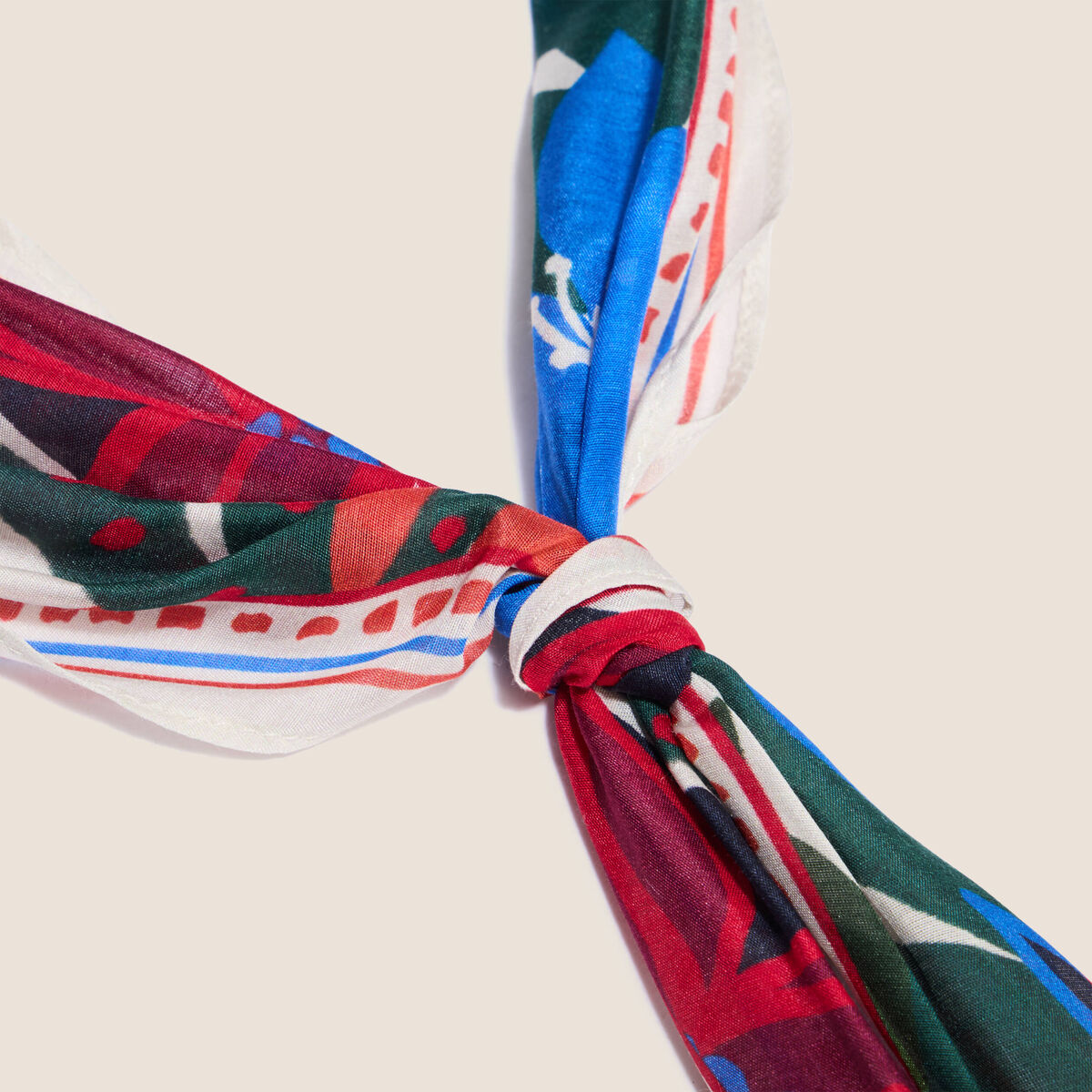 Foulard multicolore femme