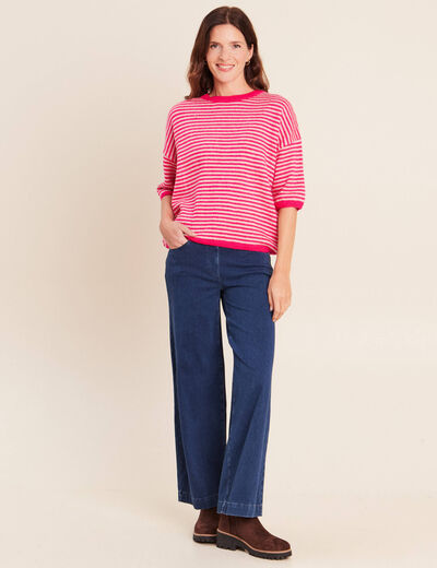 Pantalon Magique L'Enfilable denim stone femme
