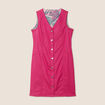 Robe fourreau réversible rose fushia femme