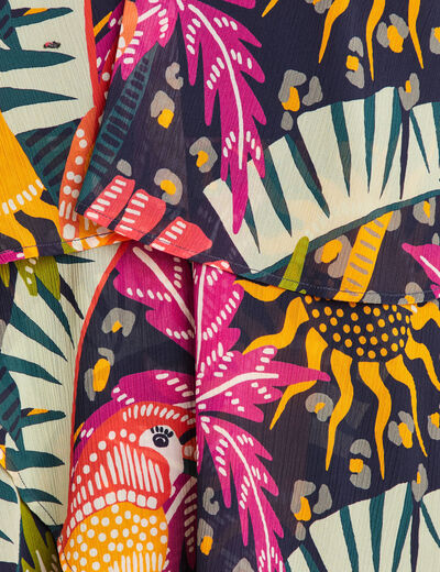 Débardeur ample sans manches multicolore femme