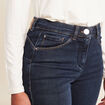 Jeans chaud magique denim brut femme