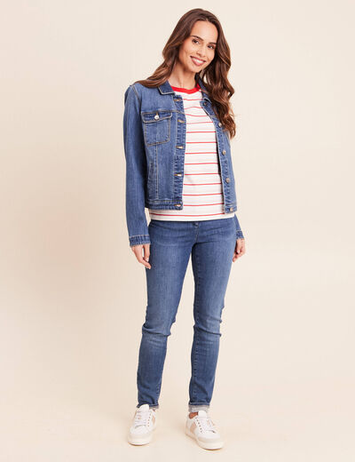 T-shirt manches courtes rose femme