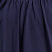 Blouse col tunisien manches longues bleu marine femme