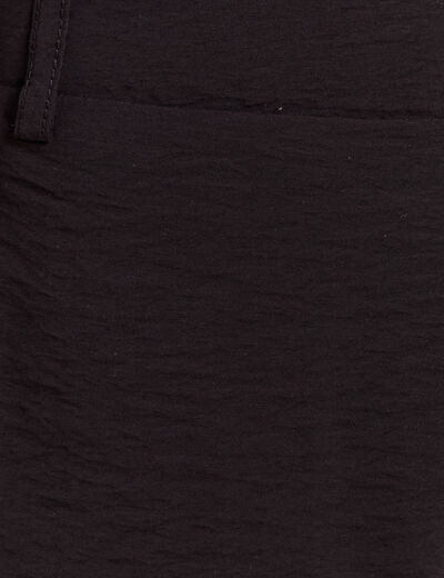 Pantalon magique Le R&eacute;versible large noir femme