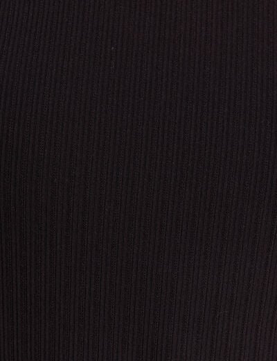 T-shirt thermique ajust&eacute; manches longues noir femme