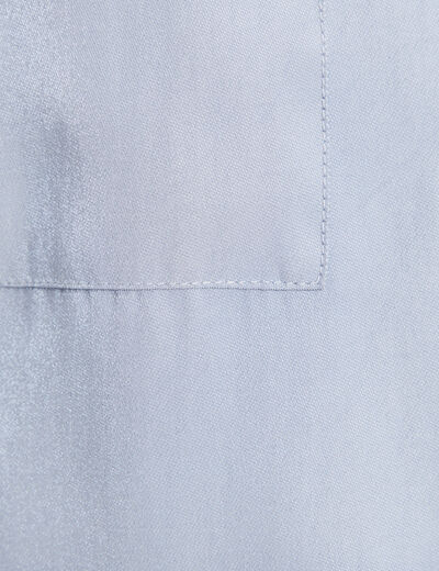 Veste boutonnée bleu clair femme