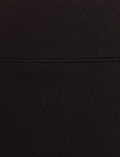 Jupe droite noir femme