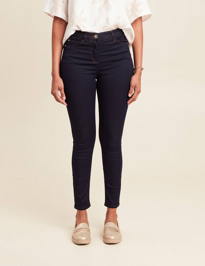 Jean magique Le L&eacute;ger ajust&eacute; 7/8&egrave;me denim brut femme