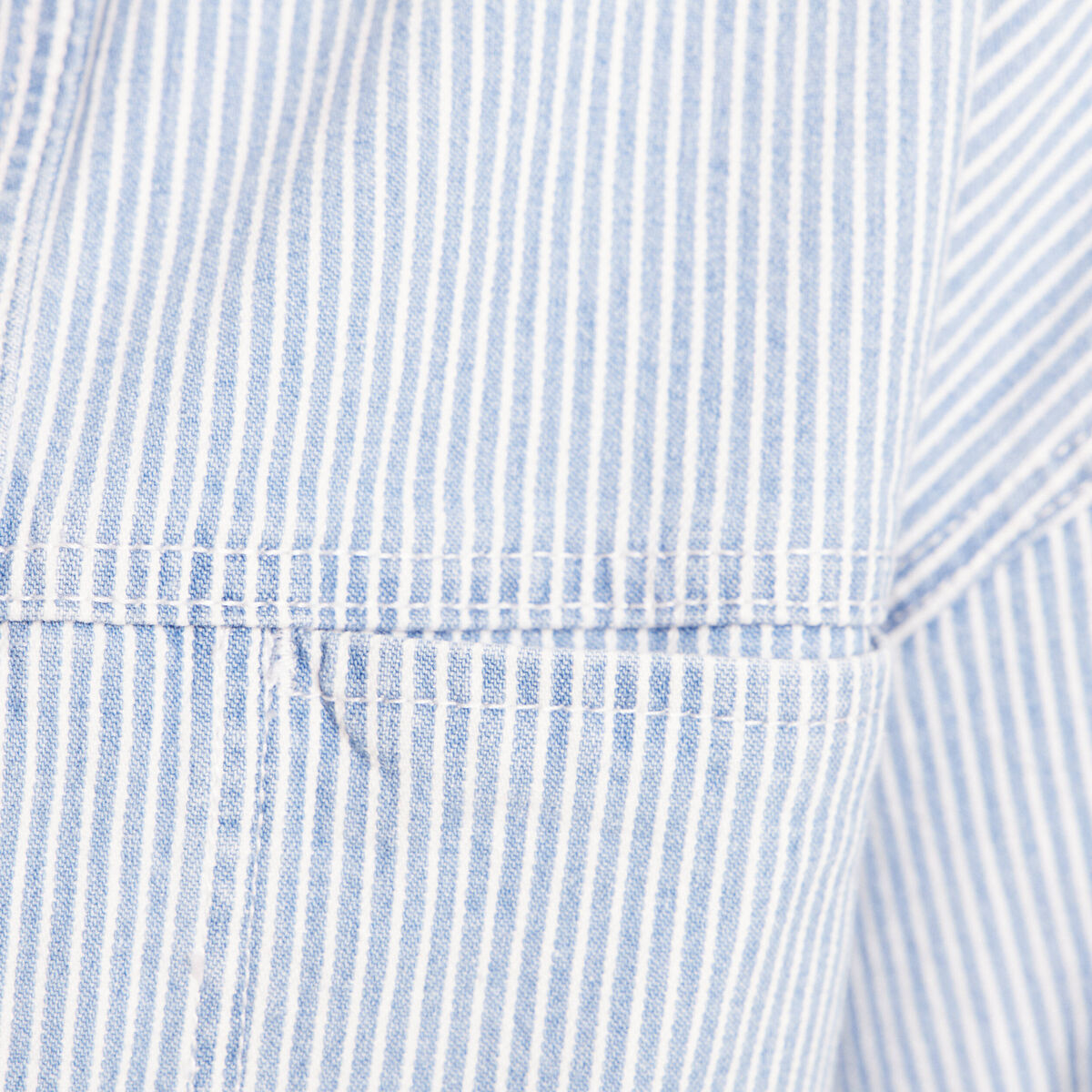 Veste ample en jean manches longues bleu femme