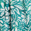 Robe longue portefeuille vert femme