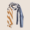 Foulard bleu ciel femme