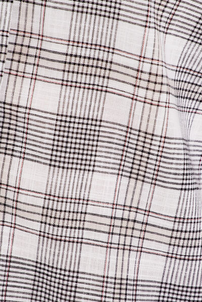 Chemise manches longues blanc femme