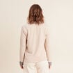T-shirt manches longues creme femme