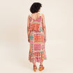 Robe fluide &eacute;vas&eacute;e &agrave; fines bretelles rose femme