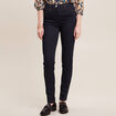 Jean magique ajusté taille standard denim brut femme