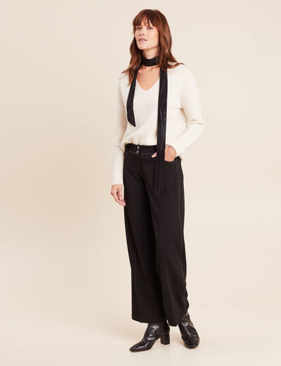 Pantalon noir femme
