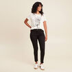 Pantalon magique Le L&eacute;ger coupe ajust&eacute;e noir femme