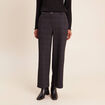 Pantalon gris fonc&eacute; femme