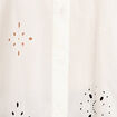 Chemise manches longues ecru femme