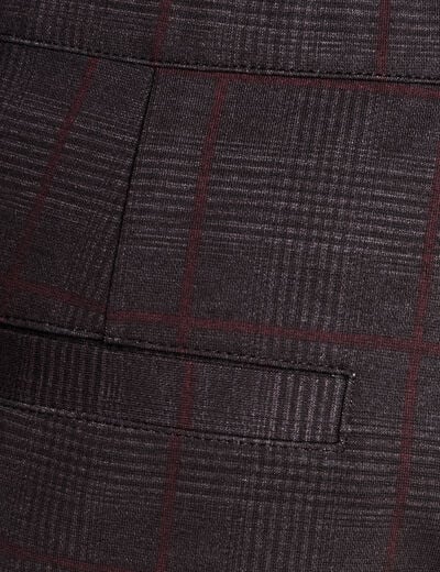 Pantalon gris fonc&eacute; femme