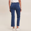 Jean magique Le L&eacute;ger coupe droite denim double stone femme