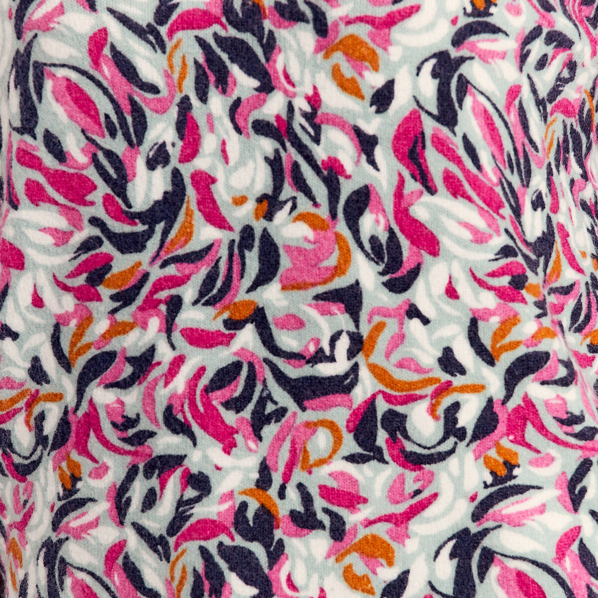 Pull manches longues multicolore femme