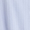 Blouse ample cropped col am&eacute;ricain bleu gris femme