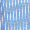 Chemise droite courte manches courtes bleu clair femme