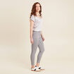 Pantalon magique Le L&eacute;ger coupe ajust&eacute;e denim gris clair femme