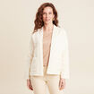 Veste matelassée ecru femme