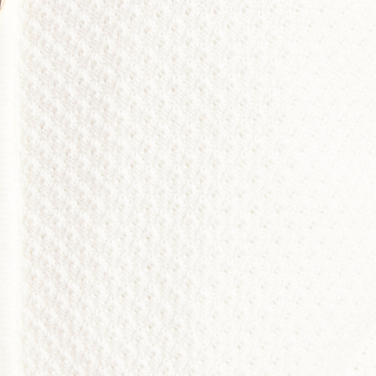 gilet réversible sans manches en coton ecru femme